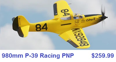 fms 980mm p-39 Racing PNP